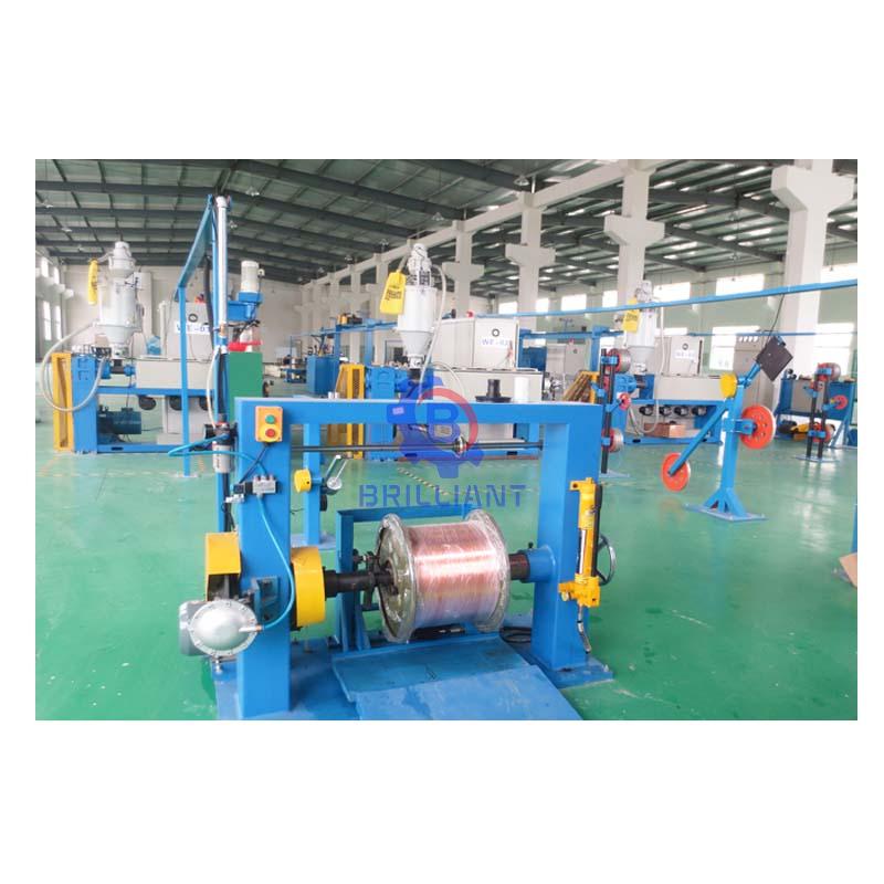 Teflon cable extrusion production line 